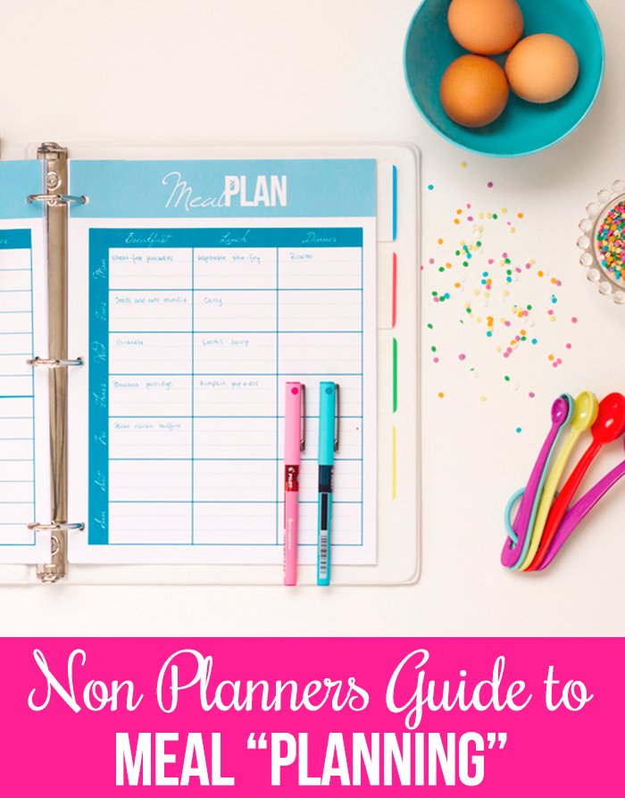 How to menu "plan" when you have trouble sticking to a meal plan