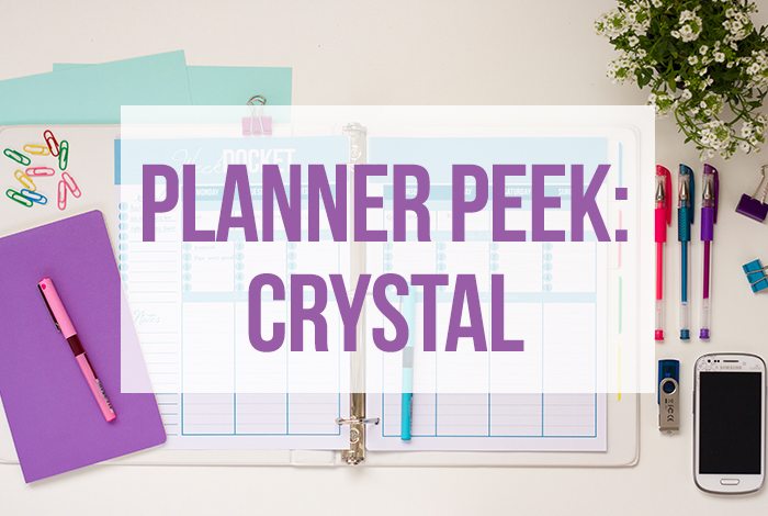 Take an inside look at Crystal's Planner.
