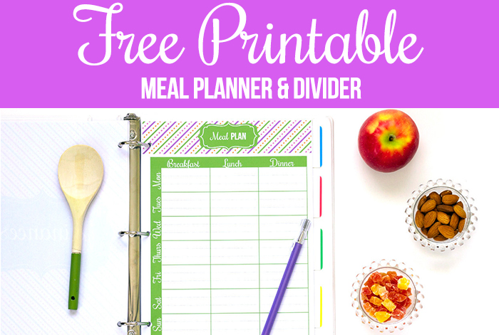 Free Printable Meal Planner