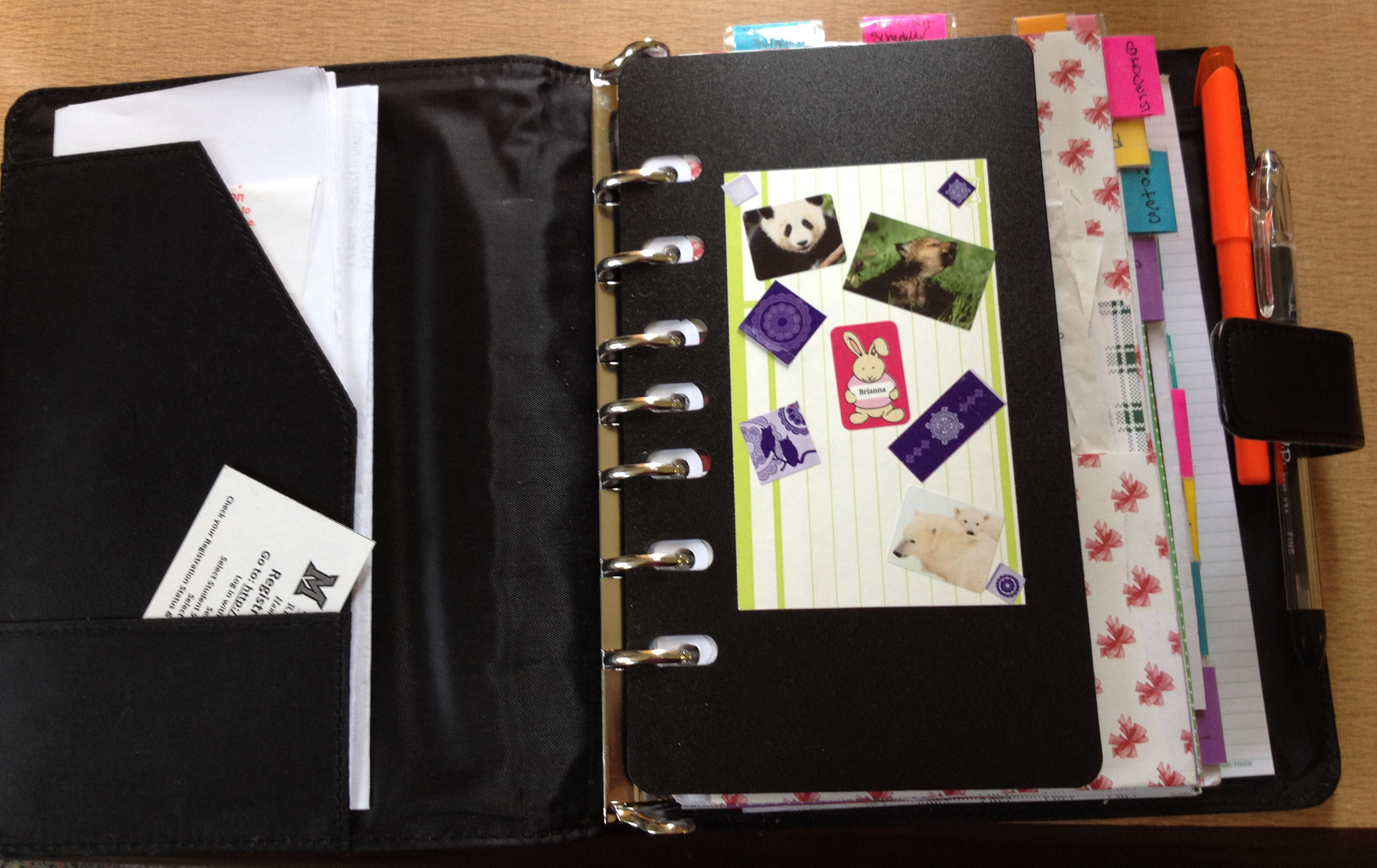 Homemade Planner Pages