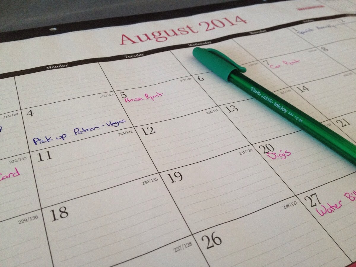 Remie's Monthly Calendar