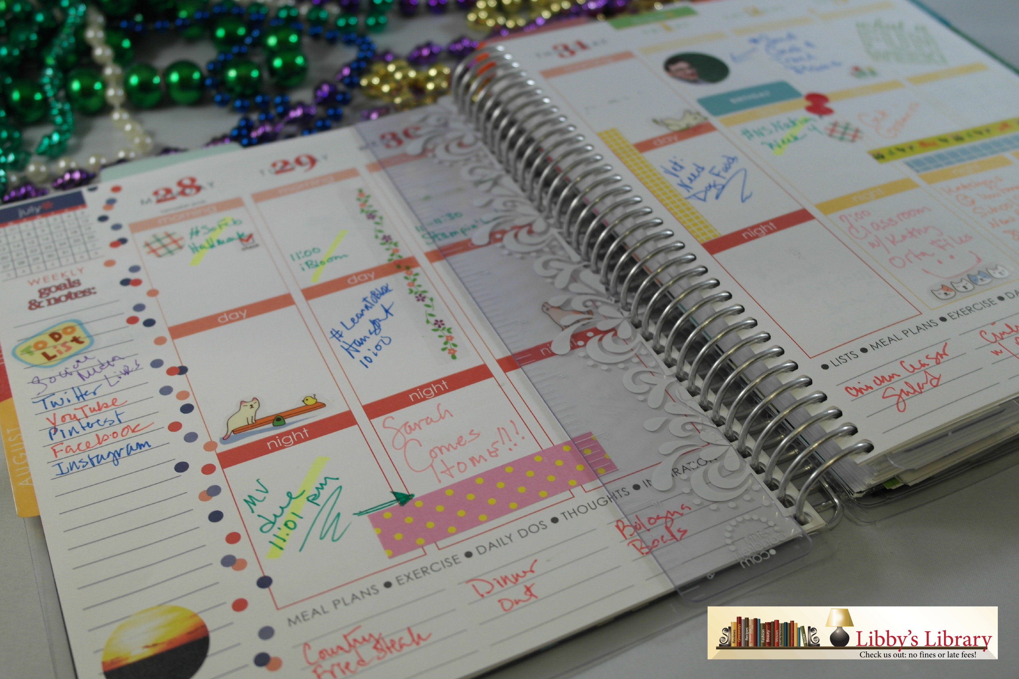 Planner Peek Tour with Libby