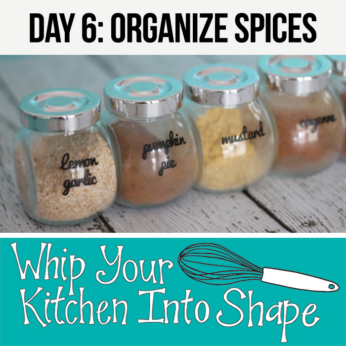 Organize your spices