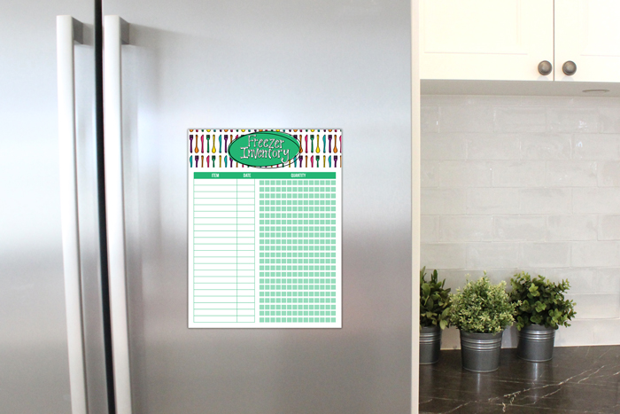 Take a pantry and freezer inventor to stay organized and streamline meal planning (includes printable).
