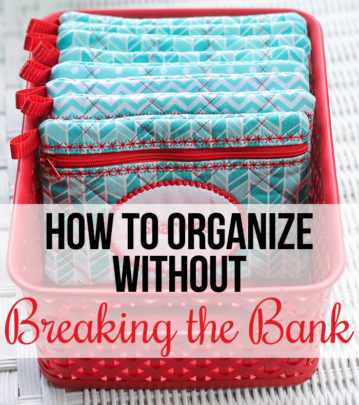 How to Organize on a Budget