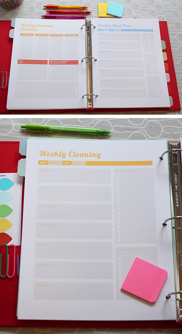 Project Organize Your Entire Life printables pack included the Ultimate Homemaking Bundle, which has tons of resources to help you organize your life and improve your homemaking skills.