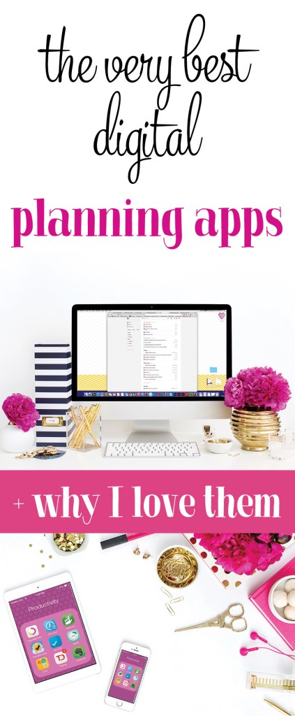 The best digital planning tools and apps. I'm a bit of a productivity junkie, and I'm sharing my favorite tools and apps for planning, making list, and keeping life organized.
