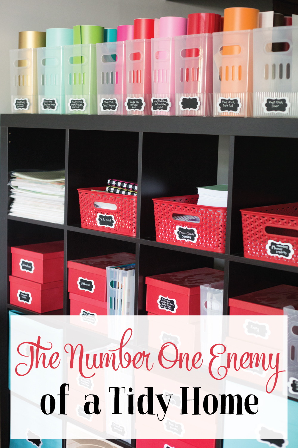Discover the number one enemy of a tidy home and how to overcome it.