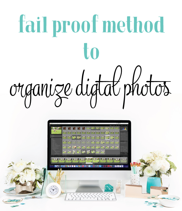 Want to organize your digital photos? Here's a no fail system for organizing digital photos.