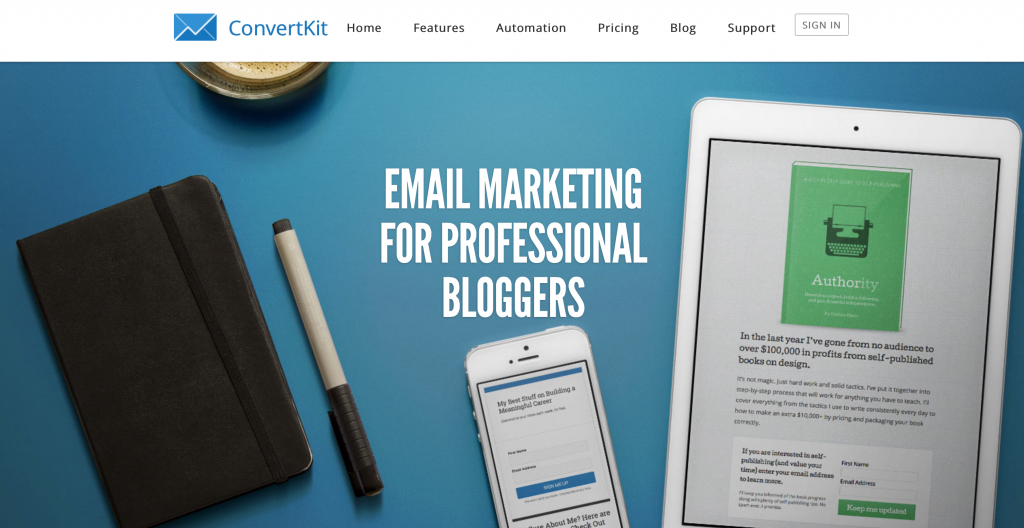 ConvertKit - My favorite email marketing system