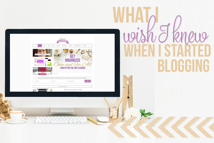 What I Wish I Knew When I Started Blogging