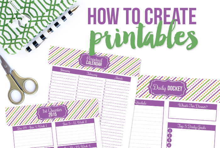 Create Your Own Printables - LIVE WORKSHOP