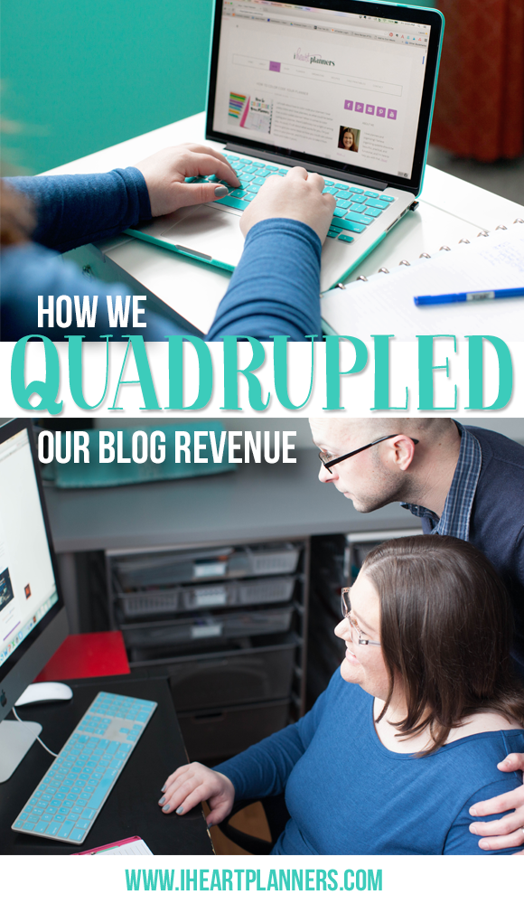 How We Quadrupled Our Blog Revenue - iheartplanners.com
