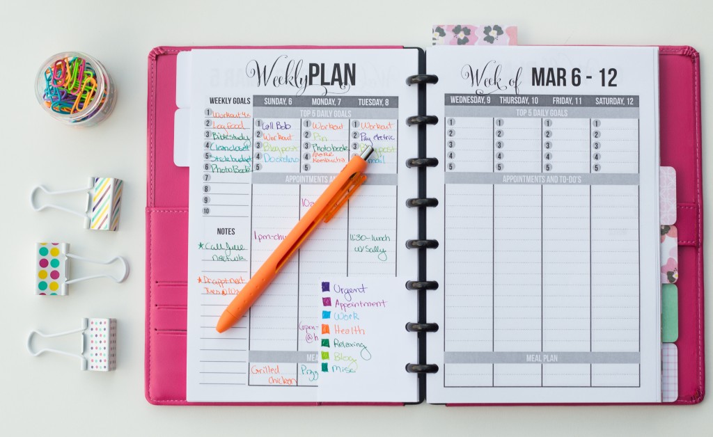 How to Color Code Your Planner