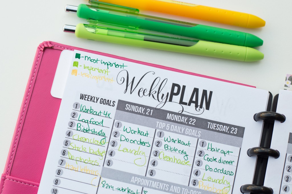 How to Color Code Your Planner