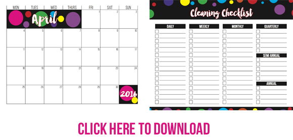 Download your printables here - iheartplanners.com