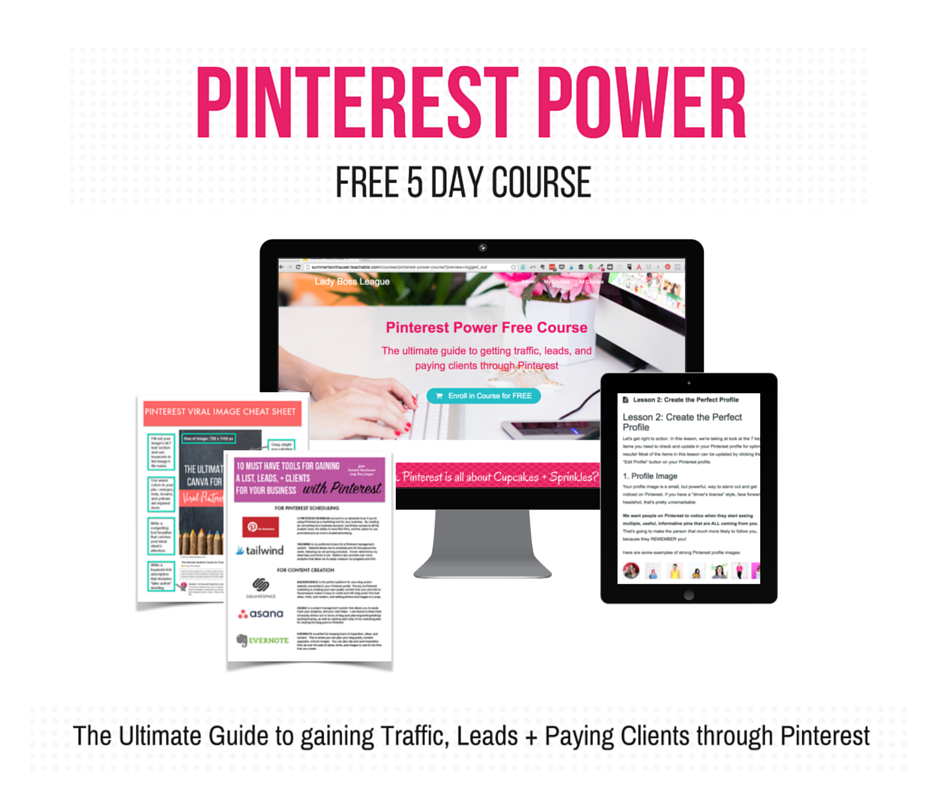 Pinterest Power Course