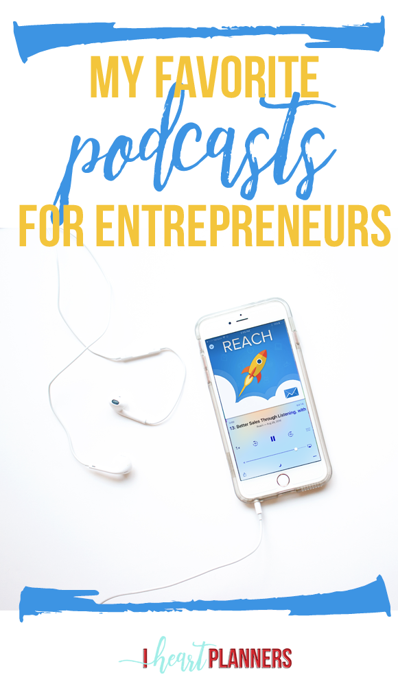 There is so much good information out there in podcast form, and I love that I can learn so much without having to set aside extra time in my day just for learning. Here are my favorite podcasts for entrepreneurs. - iheartplanners.com