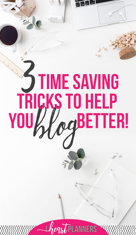 I want to share three practical strategies that will both save you time on your blog and will be a huge benefit for your readers. - www.iheartplanners.com