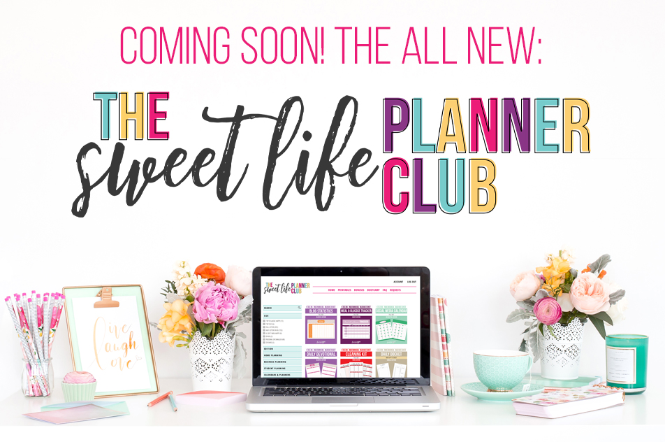 Coming Soon! The all new Sweet Life Society. Join the waitlist today!