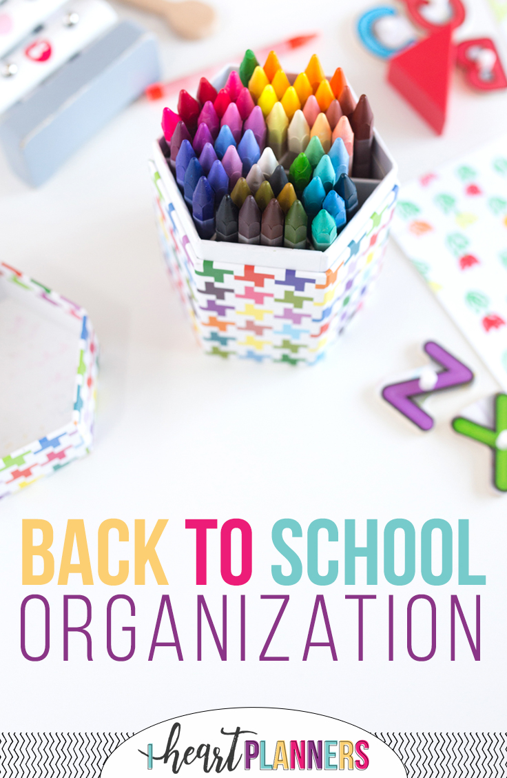 Back to school! Make this the most organized school year yet!