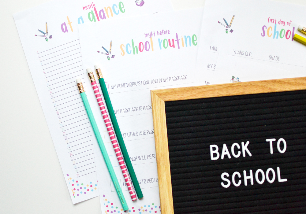 Kids going back to school? The first day of school will be a success with these tips!