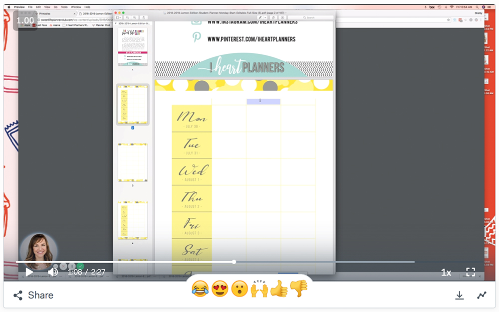 Walk-through Video: Stay on track with a student planner. Customize our school planner as a homeschool planner, academic planner, college planner, high school planner, & more!