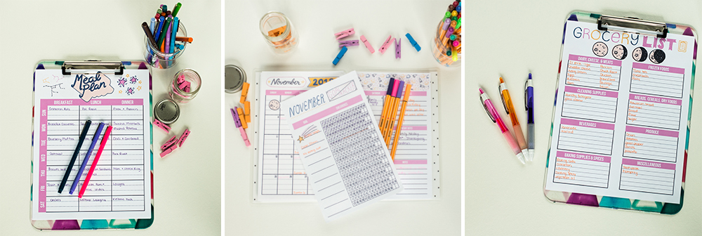 Free printables every month! Check out these November planner pages. Doing this kind of "birds eye view" planning every month can be a game-changer. Don't miss these helpful and gorgeous pages. 