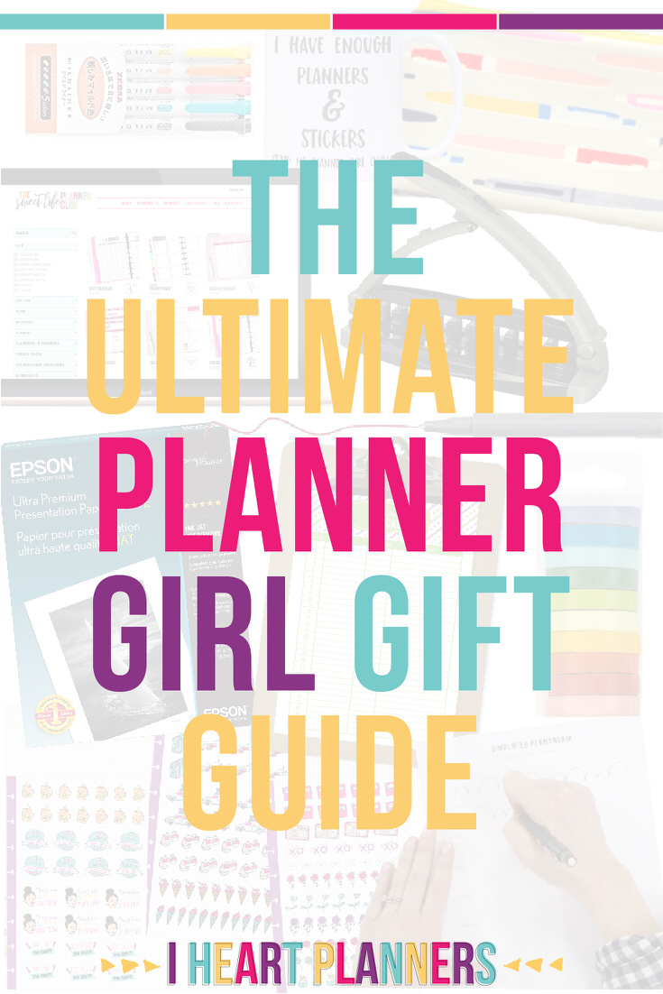Are you looking for the perfect gift for the planner girl in your life? This Ultimate Planner Girl Gift Guide will help you. And we won't judge if you snag a little treat for yourself.