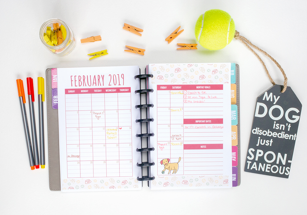 Free planner printables every month! We're sharing why a monthly calendar so important to your daily life. Check out our monthly calendar layout and download yours today.