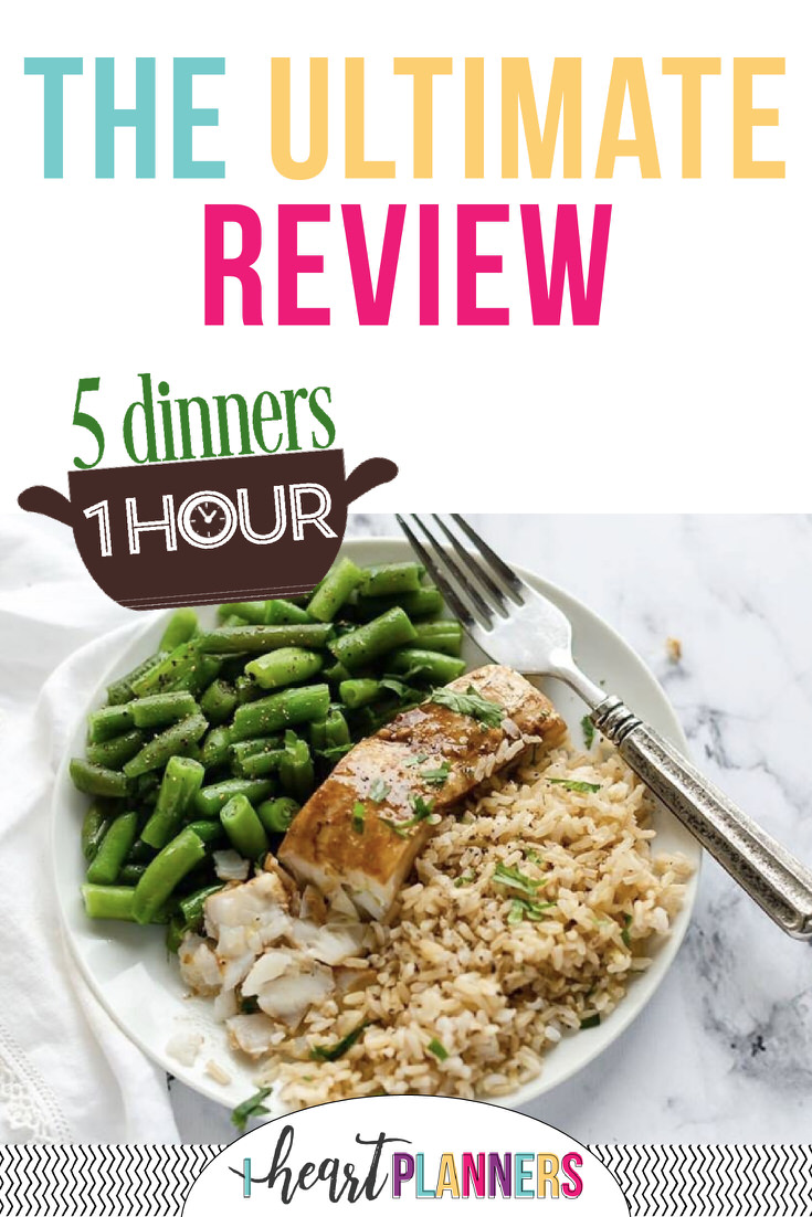 We tried all the meal planning services so you didn't have to! Read the reviews and pick your favorite to start using today! Read our honest opinions of "5 Dinners 1 Hour."