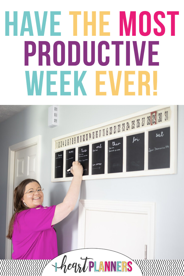Ready to have an organized life? As you've probably heard, the secret is in the day to day and week to week activities. Sunday's are a great day to get a kickstart to a productive week!
