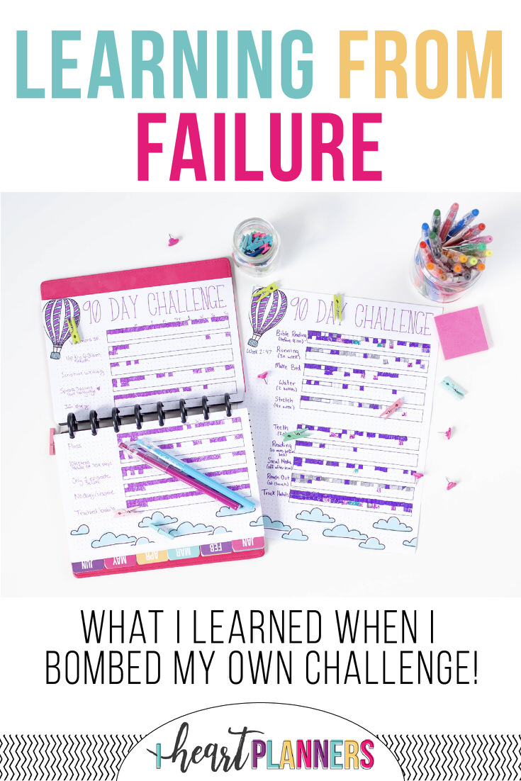 Ever failed at something? On the surface I'd say that I wish I could never fail again but I've learned that learning from failure is one of the best ways to get wisdom.